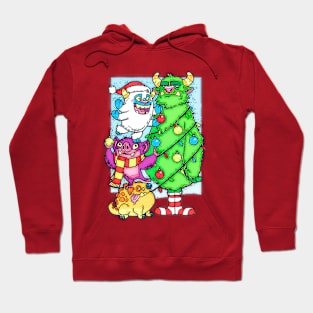 Monsters Christmas Hoodie